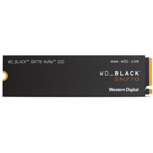 Western Digital WD BLACK SN770 NVMe SSD | 500GB, 1TB, 2TB | High-Performance M.2 Internal Gaming Drive