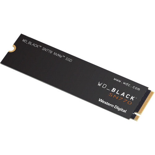 Western Digital WD BLACK SN770 NVMe SSD | 500GB, 1TB, 2TB | High-Performance M.2 Internal Gaming Drive